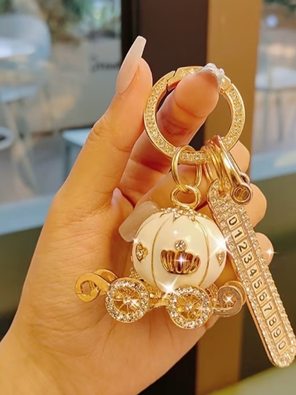 NIP Pumpkin charm keychain. 🎃